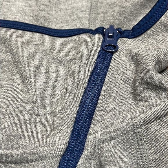 Syracuse University Asymmetrical Zip Gray Hoodie Sweatshirt Sz S/M NWT - Picture 7 of 12